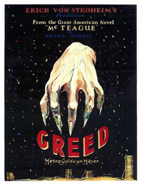 Greed by Erich von Stroheim