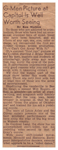 Bee Ho Gray on Vaudeville Stage