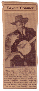 Coyote Crooner